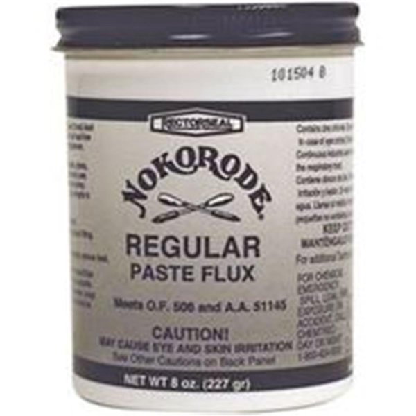 Rectorseal Nokorode Regular Paste Flux, 8 oz - Tan & Gold To Black RE388295